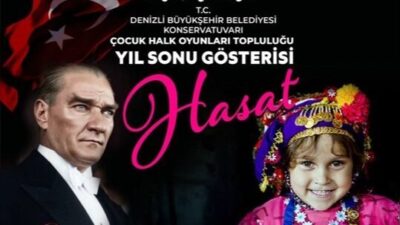Denizli Büyükşehir Belediyesi Konservatuvarı Çocuk Halk Oyunları Topluluğu, uzun süren