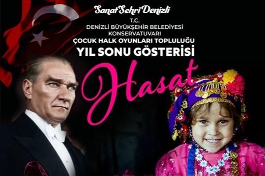 Denizli Büyükşehir Belediyesi Konservatuvarı Çocuk Halk Oyunları Topluluğu, uzun süren