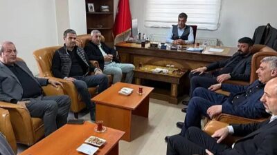 Ağrı'da Doğubayazıt’ta meslek odaları arasında iş birliğini güçlendirmeye yönelik ziyaret