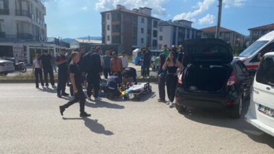 Düzce’nin Beci mevkisinde motosiklet ile otomobilin çarpışması sonucu 1 kişi