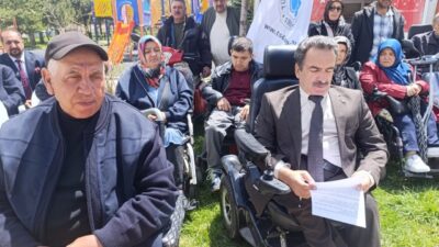 Türkiye Sakatlar Derneği Erzurum Şubesi tarafından 10-16 Mayıs Engelliler Haftası