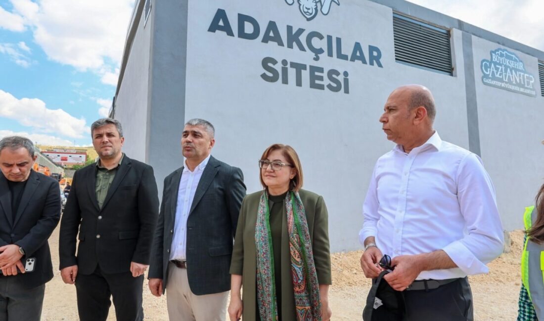Gaziantep Büyükşehir Belediye Başkanı Fatma Şahin, Gaziantep Besi Organize Sanayi