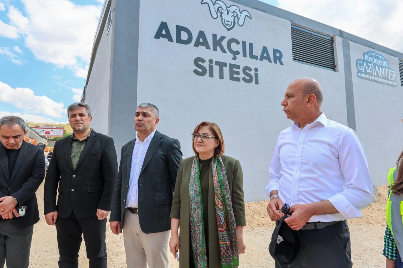 Gaziantep Büyükşehir Belediye Başkanı Fatma Şahin, Gaziantep Besi Organize Sanayi
