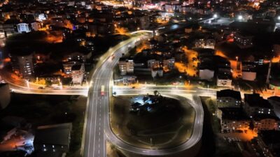 Kocaeli Büyükşehir Belediyesi’nin Gebze bölgesindeki trafik akışını rahatlatmak amacıyla hayata