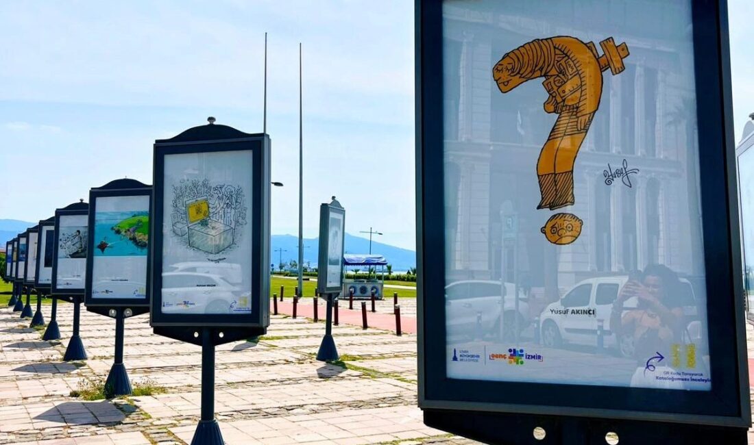 İzmir Büyükşehir Belediyesi tarafından “Gençlik Nerede?” adıyla düzenlenen ulusal karikatür