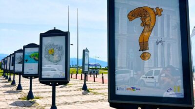İzmir Büyükşehir Belediyesi tarafından “Gençlik Nerede?” adıyla düzenlenen ulusal karikatür