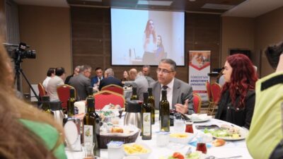 GTÜ Rektörü Prof. Dr. Hacı Ali Mantar başkanlığında düzenlenen basın