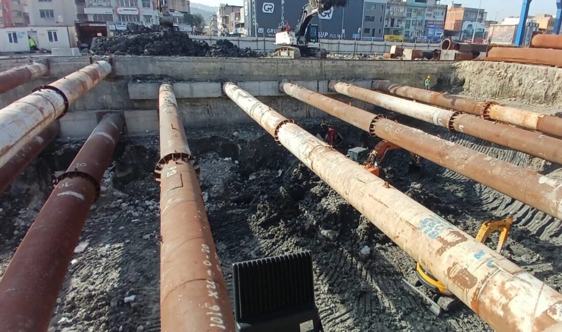 İzmir Büyükşehir Belediyesi, Halkapınar Yeraltı Araç Depolama Tesisi projesindeki gecikmelerin,