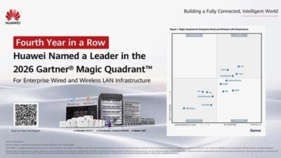 Huawei, 2026 Gartner® Magic Quadrant™ raporunda üst üste dördüncü kez
