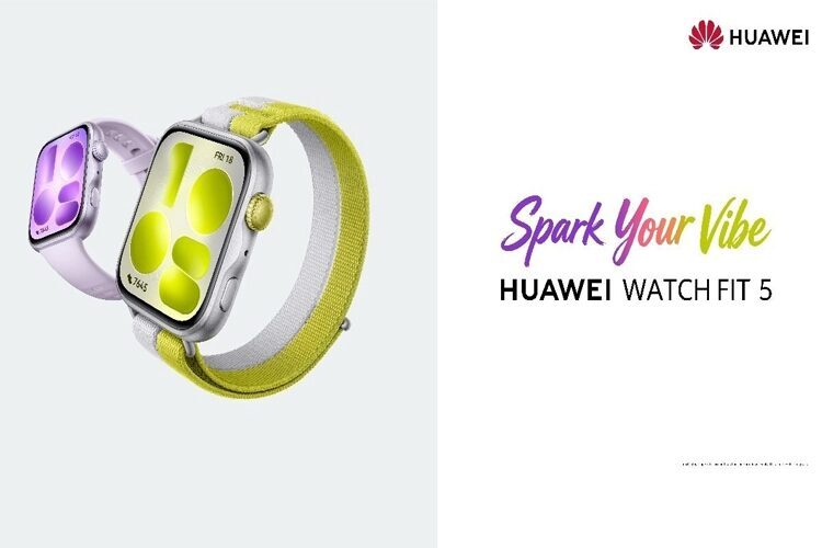 Huawei, yenilenen tasarımı ve gelişmiş özellikleriyle HUAWEI WATCH FIT 5