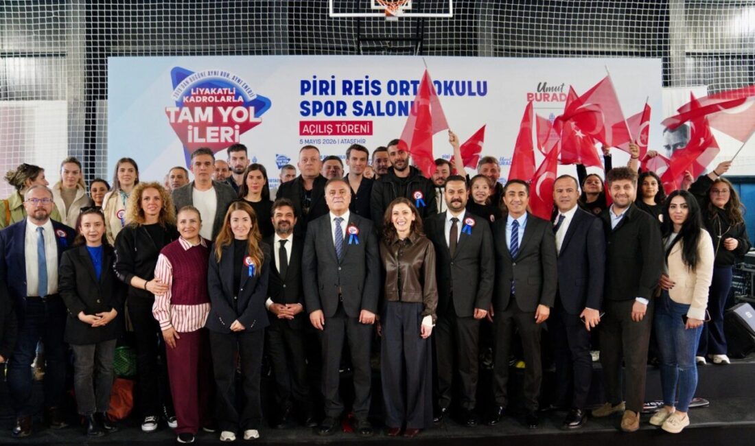 İstanbul Büyükşehir Belediyesi, okul bahçelerine spor salonu kazandırma projesi kapsamında