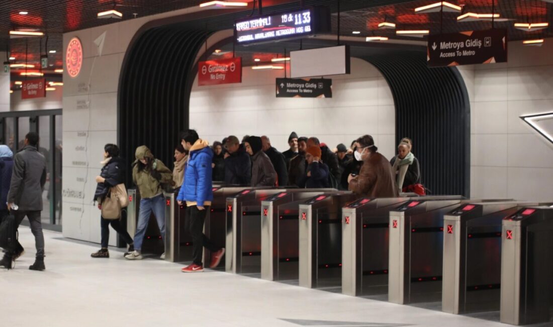 TCDD Taşımacılık, Gayrettepe–İstanbul Havalimanı–Arnavutköy Metro Hattı’nda test çalışmaları nedeniyle seferlerin