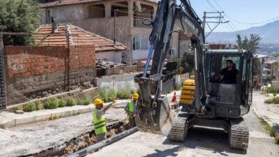 İZSU Genel Müdürlüğü, Bayraklı’da 6 mahalleyi kapsayan 35 kilometrelik içme