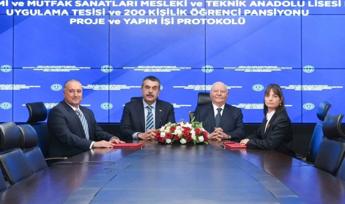Milli Eğitim Bakanlığı ile Arkas Holding arasında, İzmir’in Urla ilçesinde