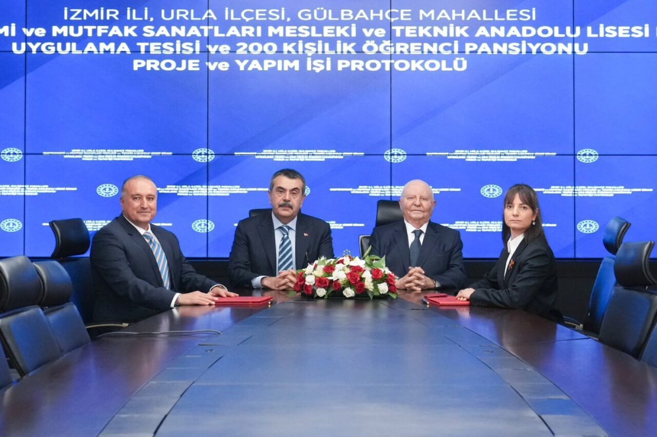 Milli Eğitim Bakanlığı ile Arkas Holding arasında, İzmir’in Urla ilçesinde