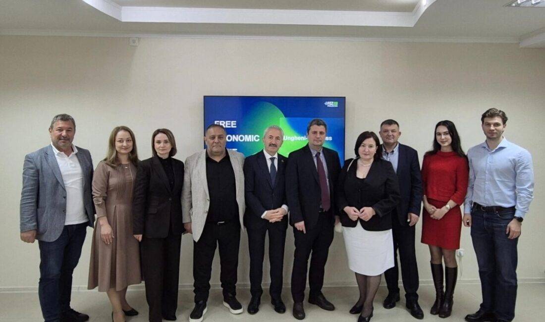 İzmit Belediyesi, kardeş şehir Ungheni’de gerçekleştirdiği temaslarda AB projeleri, ticari