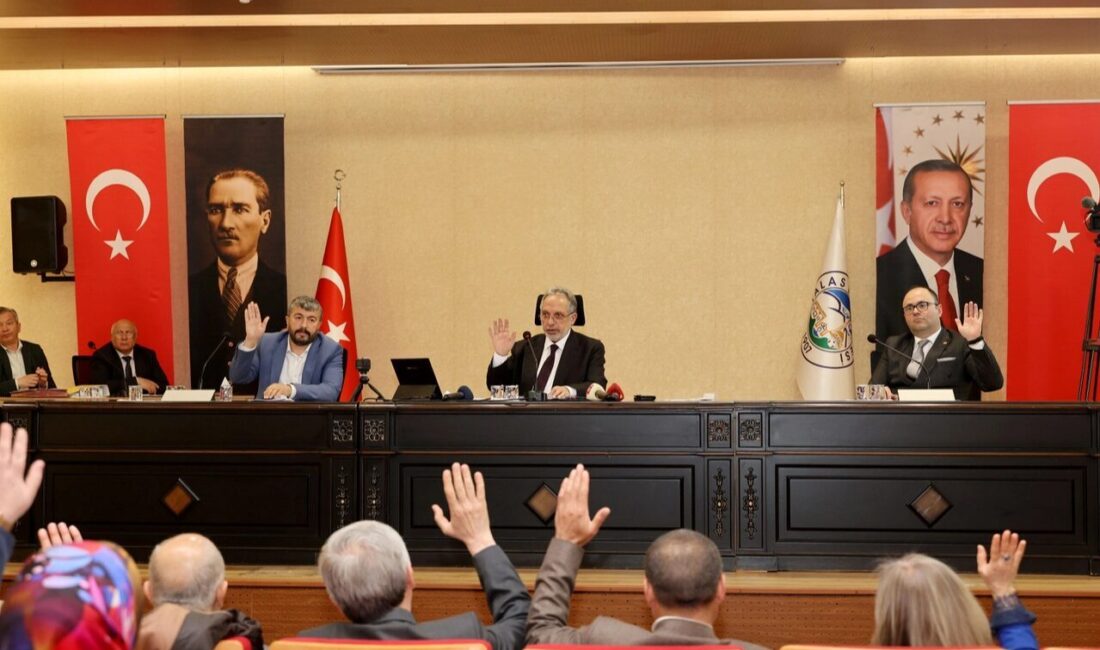 Kayseri Talas Belediyesi, mayıs ayı olağan meclis toplantısını, ilçenin ihtiyaçlarına