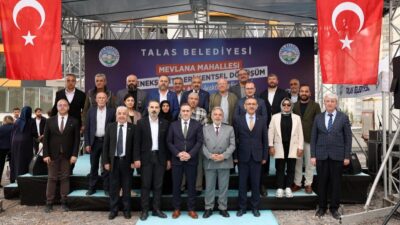 Kayseri Talas Belediyesi tarafından Mevlana Mahallesi’nde hayata geçirilen Menekşe Siteleri