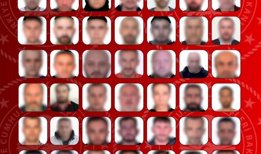 İçişleri Bakanlığı, uluslararası ve ulusal seviyede aranan toplam 48 suçlunun