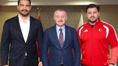 Türkiye Güreş Federasyonu Başkanı Taha Akgül ve Ata sporumuzun efsane