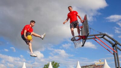 Türkiye’nin ilk ve tek akrobatik basketbol ekibi olma unvanını taşıyan
