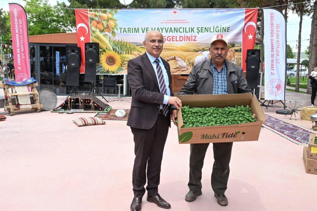Malatya Büyükşehir Belediye Başkanı Sami Er, Yazıhan Tarım ve Hayvancılık