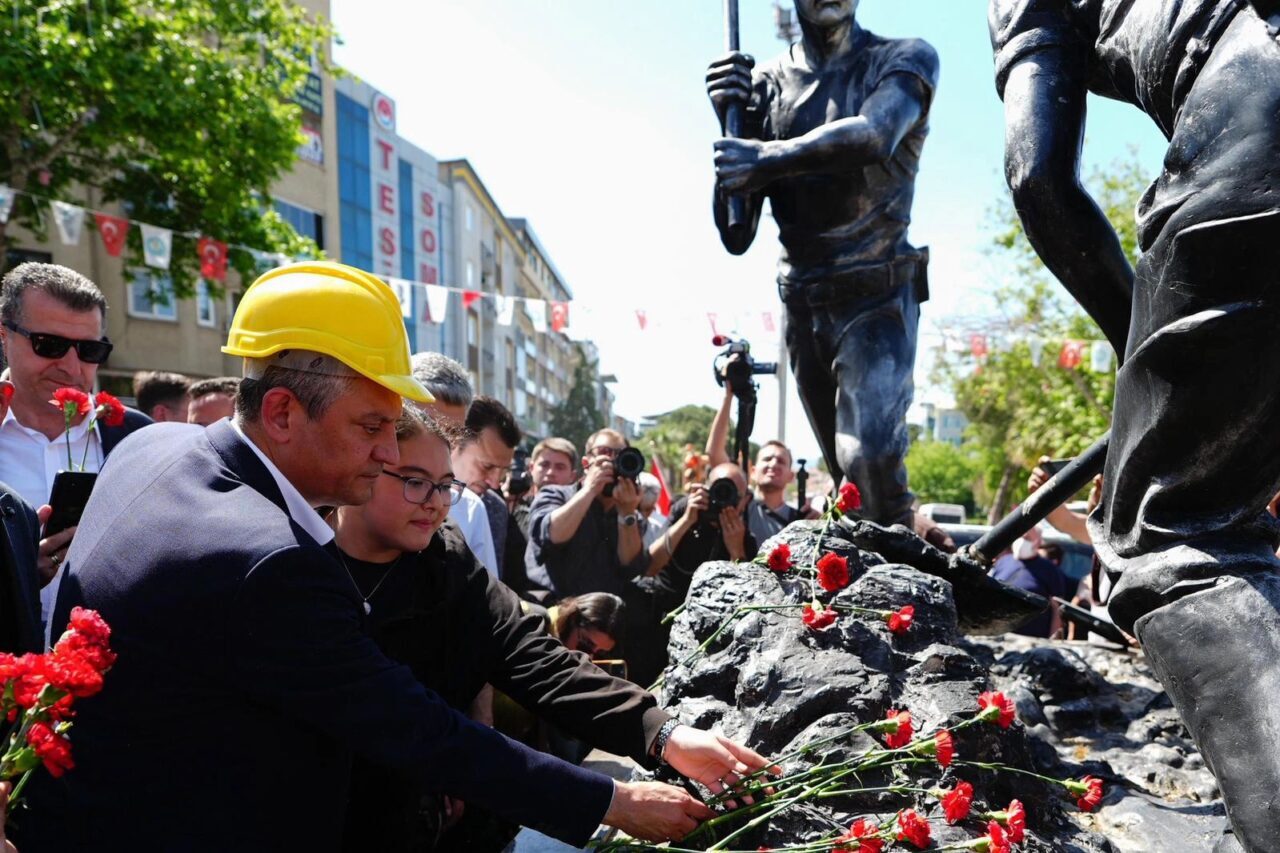 Manisa'da Soma maden faciasının 12. yıl dönümünde, 301 madenci şehitliği