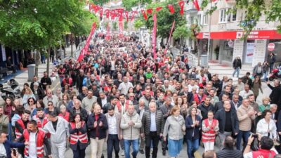 Manisa Büyükşehir Belediye Başkanı Besim Dutlulu, 1 Mayıs Emek ve