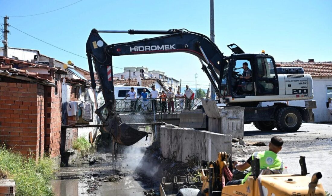 MASKİ’den Hacıishak’ta dere temizliği seferberliği MASKİ Genel Müdürlüğü ekipleri, Akhisar ilçesine bağlı Hacıishak Mahallesi’nde dere