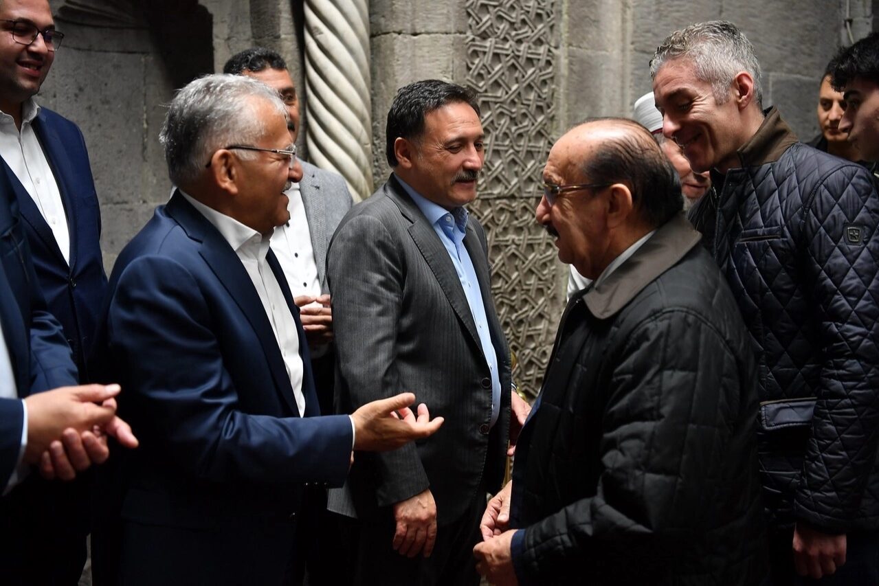 Kayseri Büyükşehir Belediye Başkanı Dr. Memduh Büyükkılıç, Kayseri Valisi Gökmen
