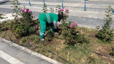 Muğla Milas Belediyesi, Kurban Bayramı öncesinde Güllük’te parklar, caddeler ve