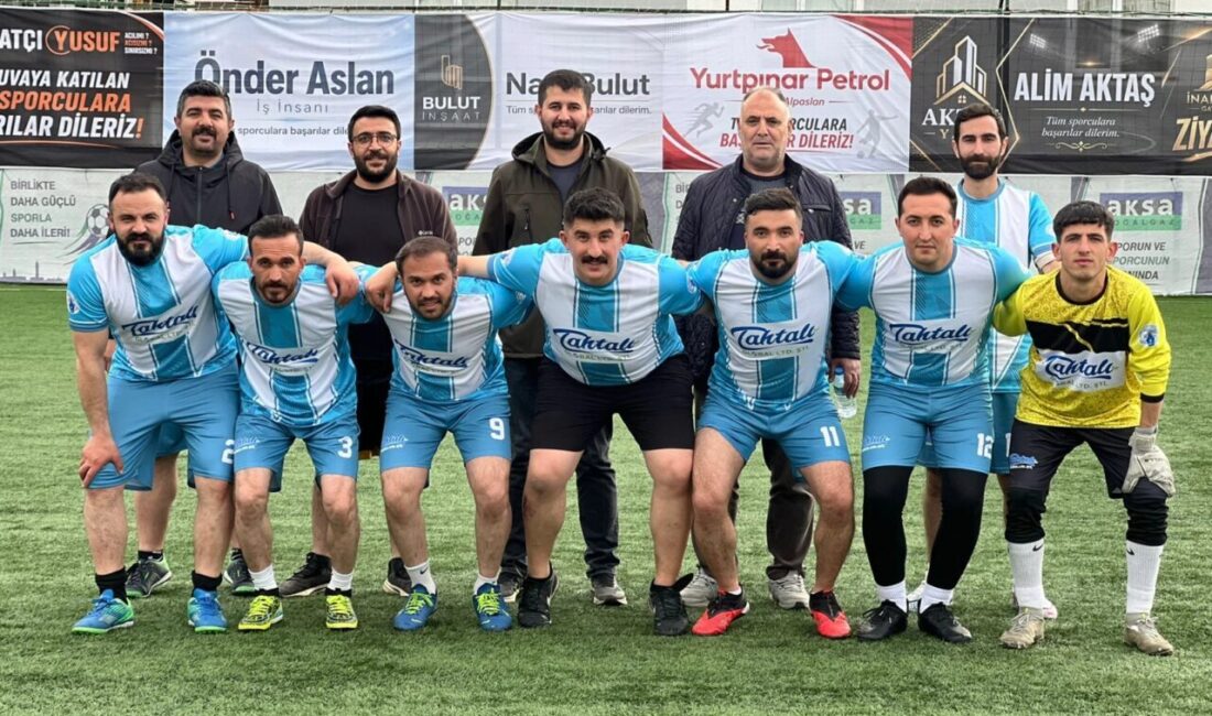 Ağrı'da devam eden AKSA Doğalgaz 15. Kurumlar Arası Futbol Ligi’nde
