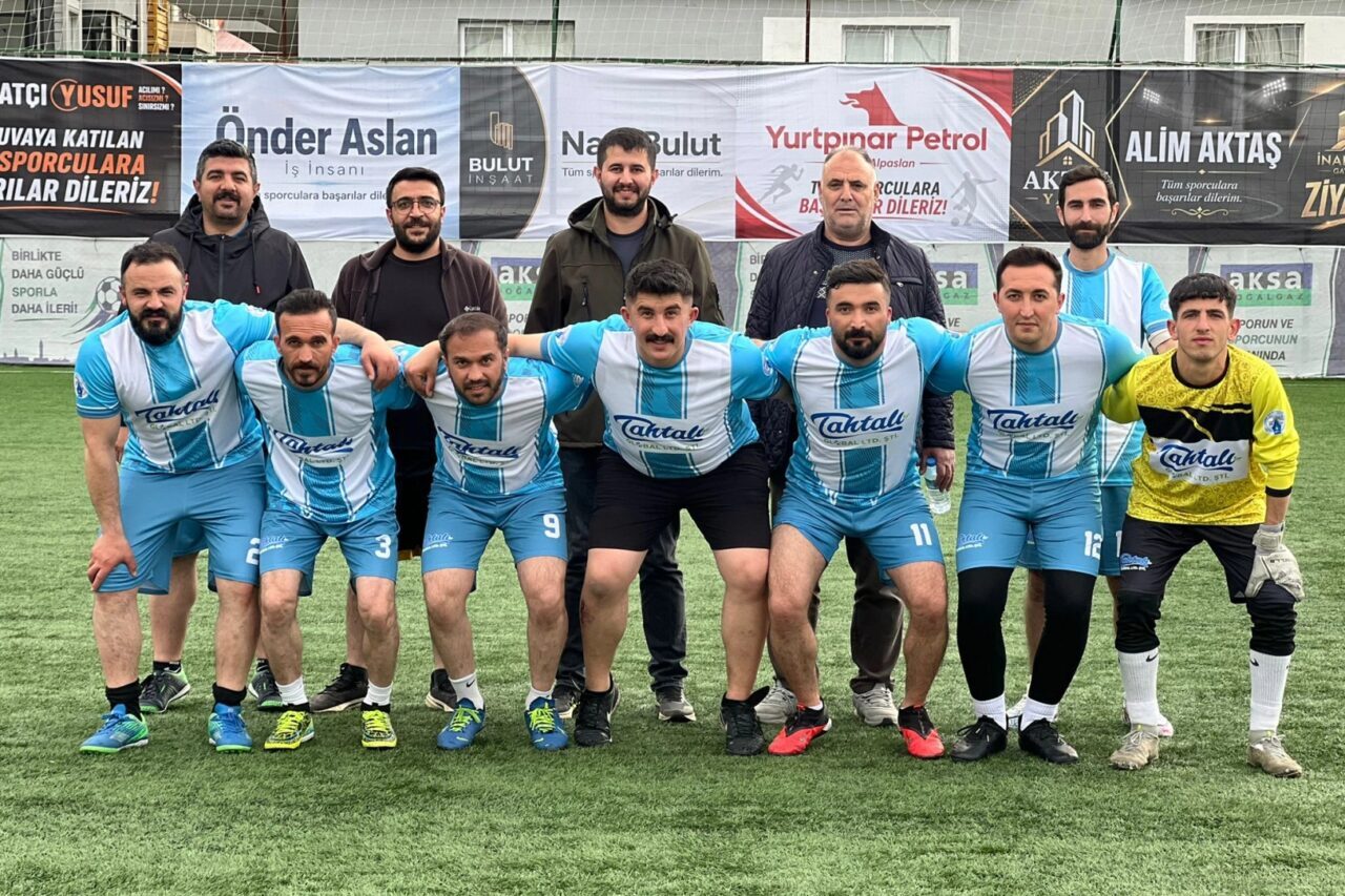 Ağrı'da devam eden AKSA Doğalgaz 15. Kurumlar Arası Futbol Ligi’nde