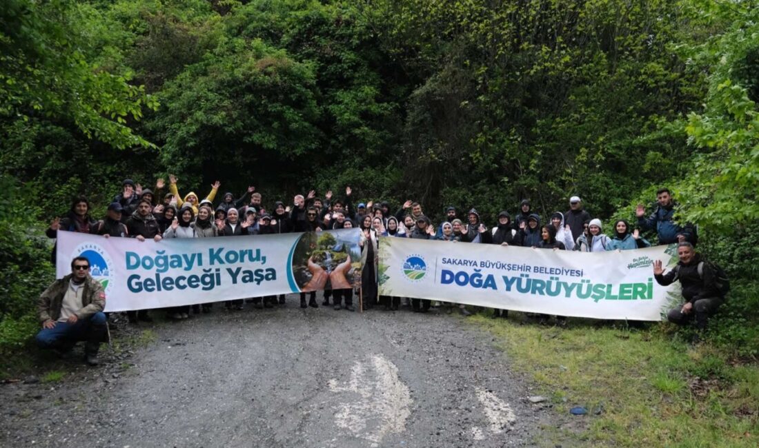 Sakarya Büyükşehir Belediyesi tarafından düzenlenen doğa yürüyüşleri, Geyve Doğançay Parkuruyla