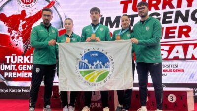 Sakarya Büyükşehir Belediyesi Spor Kulübü sporcuları, Türkiye’nin çeşitli illerinde gerçekleştirilen