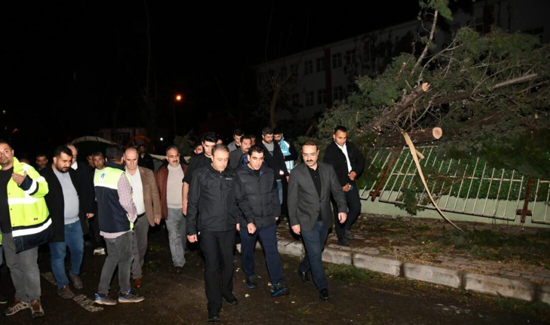 Şanlıurfa Valiliği, olumsuz hava koşullarının yol açtığı hasarların giderilmesi amacıyla