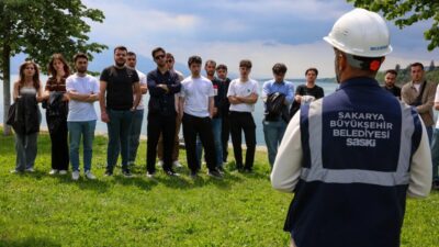 SASKİ, SAÜ Makine Mühendisliği Bölümü öğrencilerini Göl Tesisleri ve ADASU