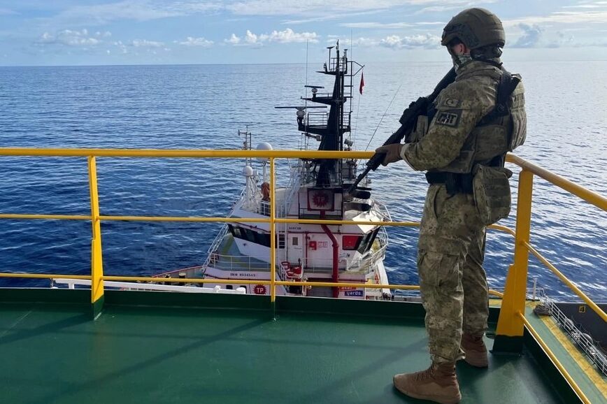 Milli Savunma Bakanlığı, Somali Deniz Görev Grubu unsurlarının Çağrı Bey