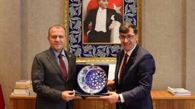 Türkiye Belediyeler Birliği (TBB) ve Mersin Büyükşehir Belediye Başkanı Vahap