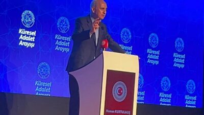 TBMM Başkanı Numan Kurtulmuş, Bursa Uludağ Üniversitesi’nde düzenlenen “Küresel Adalet