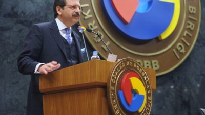Türkiye Odalar ve Borsalar Birliği (TOBB) Başkanı M. Rifat Hisarcıklıoğlu,
