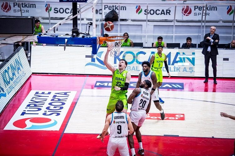 TOFAŞ Basketbol Takımı, Türkiye Sigorta Basketbol Süper Ligi 30. hafta mücadelesinde sahasında