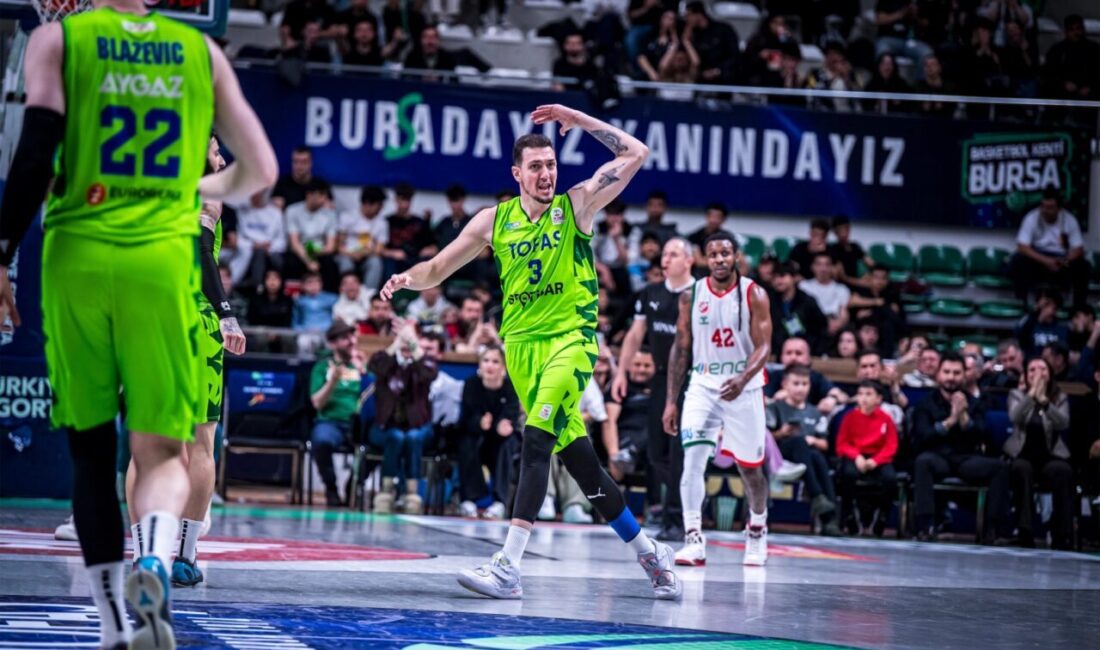 TOFAŞ Basketbol Takımı, ligin 29. hafta mücadelesinde sahasında Karşıyaka’yı 87-78