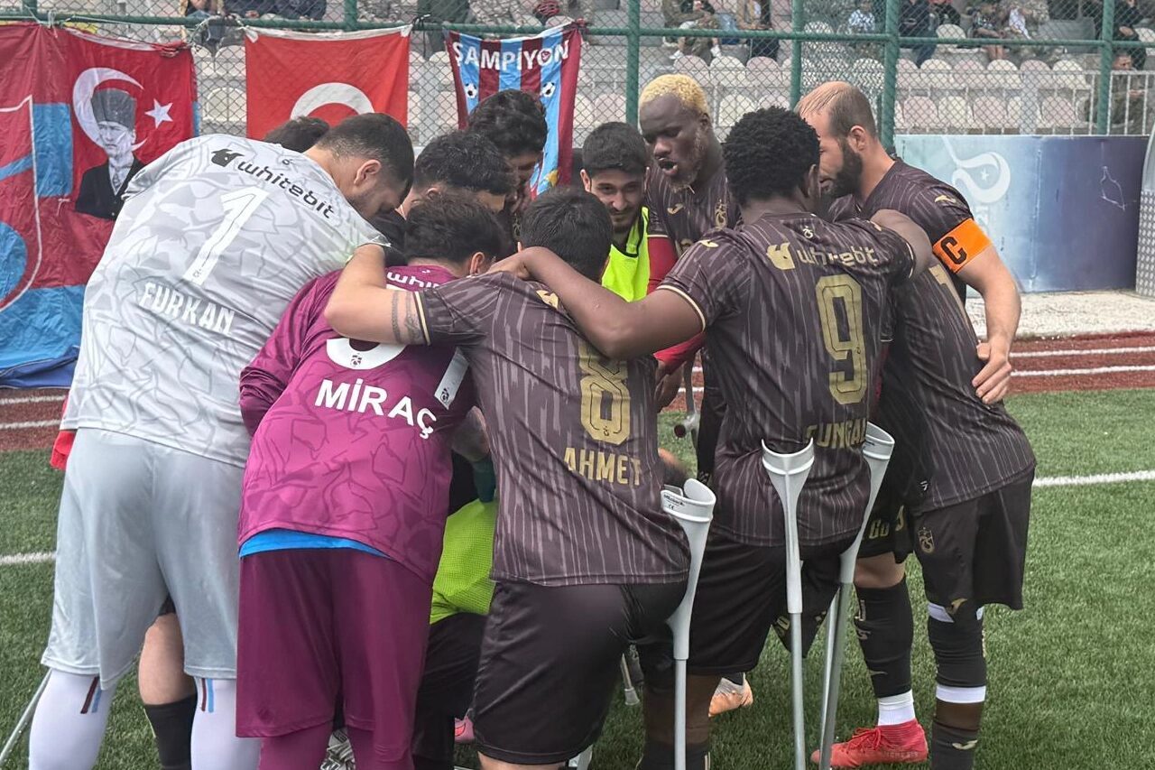 Ampute Futbol Süper Ligi’nin 23. haftasında Konya deplasmanında 2-0 galip