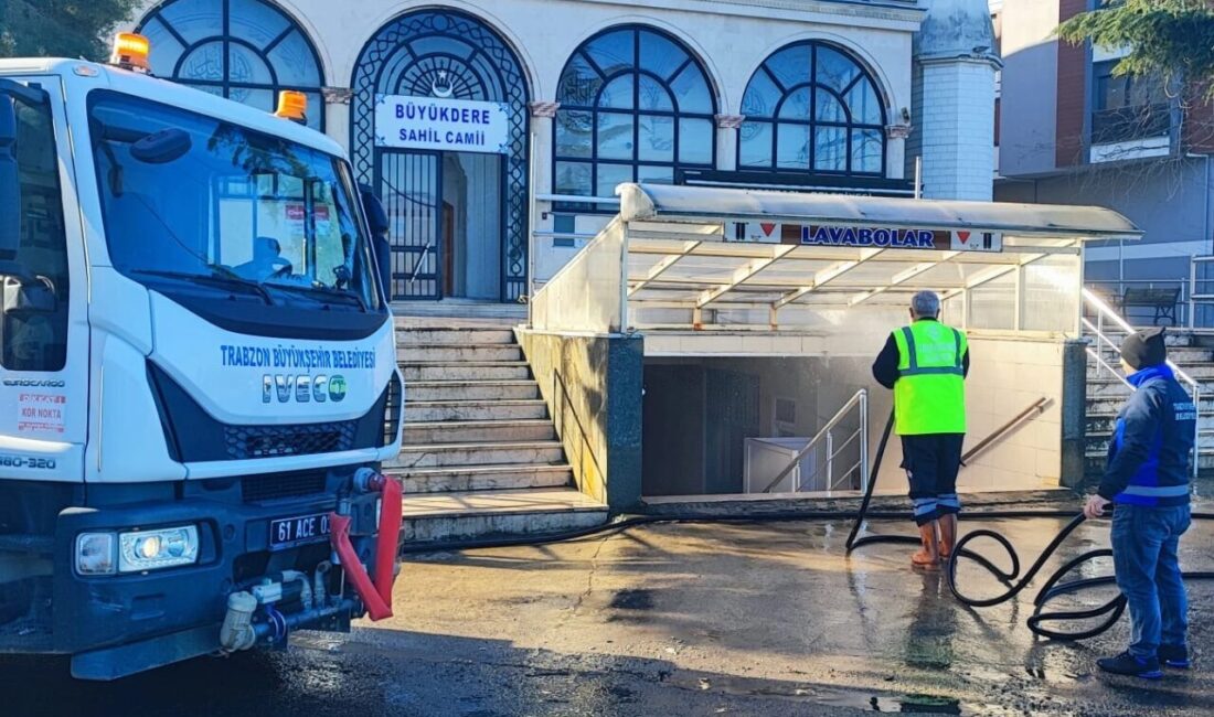 Trabzon Büyükşehir Belediyesi, vatandaşların bayramı temiz, sağlıklı ve düzenli çevrede