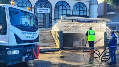 Trabzon Büyükşehir Belediyesi, vatandaşların bayramı temiz, sağlıklı ve düzenli çevrede
