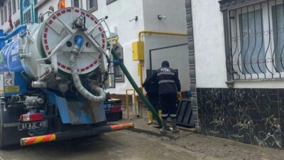 Trabzon Büyükşehir Belediyesi ekipleri, Samsun’un Havza ilçesinde meydana gelen sel