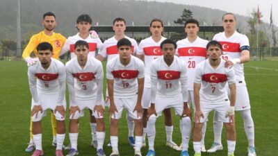 U18 Milli Takımı, İstanbul’da oynanan özel maçta Macaristan ile karşı