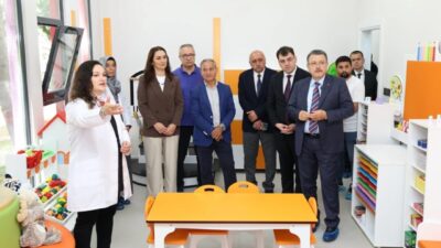 Trabzon Büyükşehir Belediyesi’nin Çukurçayır Mahallesi'nde yapımını tamamladığı Bizim Çocuk Yaşam