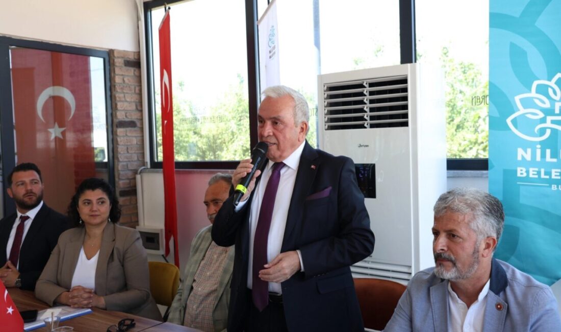 Bursa Nilüfer’de Başkan Özdemir, turizm projelerini muhtarlara anlattı Nilüfer Belediye Başkanı Şadi Özdemir, Gölyazı, Fadıllı, Akçalar ve Ayvaköy